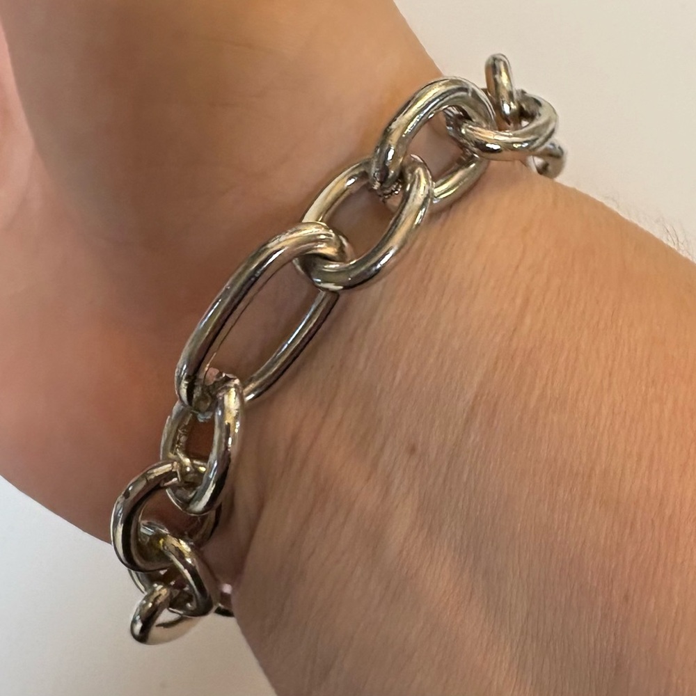 Silver Authentic Louis Vuitton Padlock and Key, Bracelet comes complementary - Picture 9 of 9